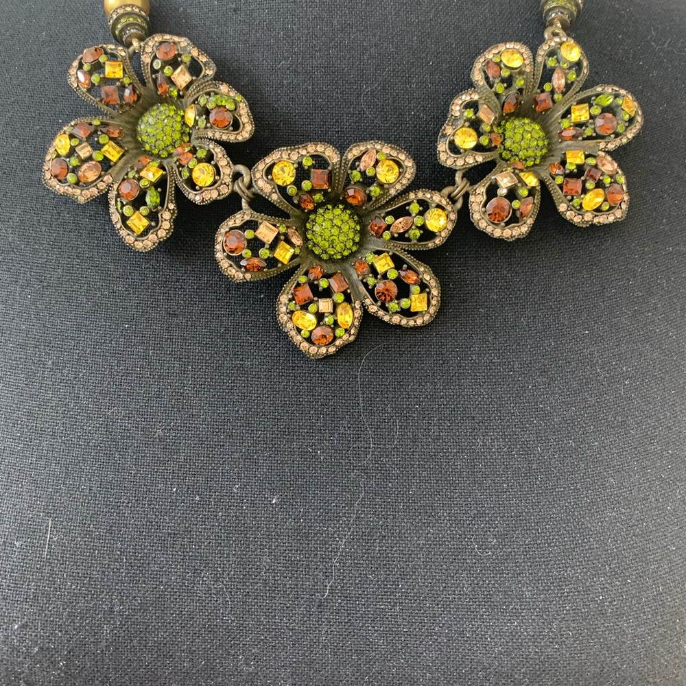 Heidi Daus Beautiful, Colorful Floral Necklace